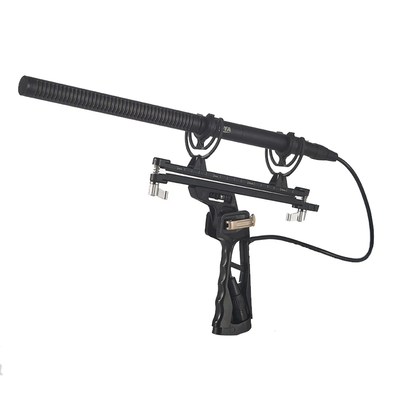 
Blimp Windshield and Shock Mount Suspension System for Shotgun Microphones 