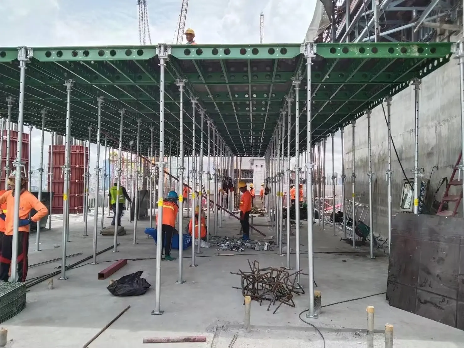 Green Formwork Panel Prop early striping  Formwork System for Concrete Construction
