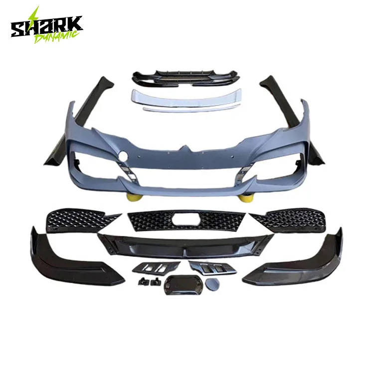  Для Bmw G20 3 sehire Gs380 Bodykit ПП Передняя бампер боковая юбка задний диффузор Комплект