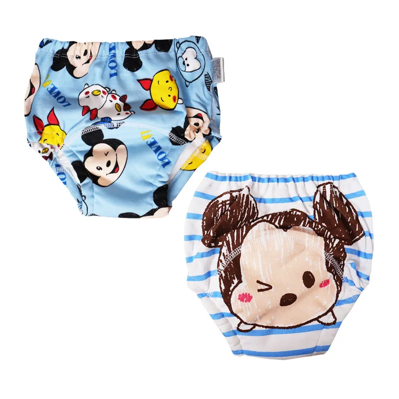 Washable Reusable Baby Cloth Pocket Diapers Potty Training Pants Toddler Training Underwear for Baby
