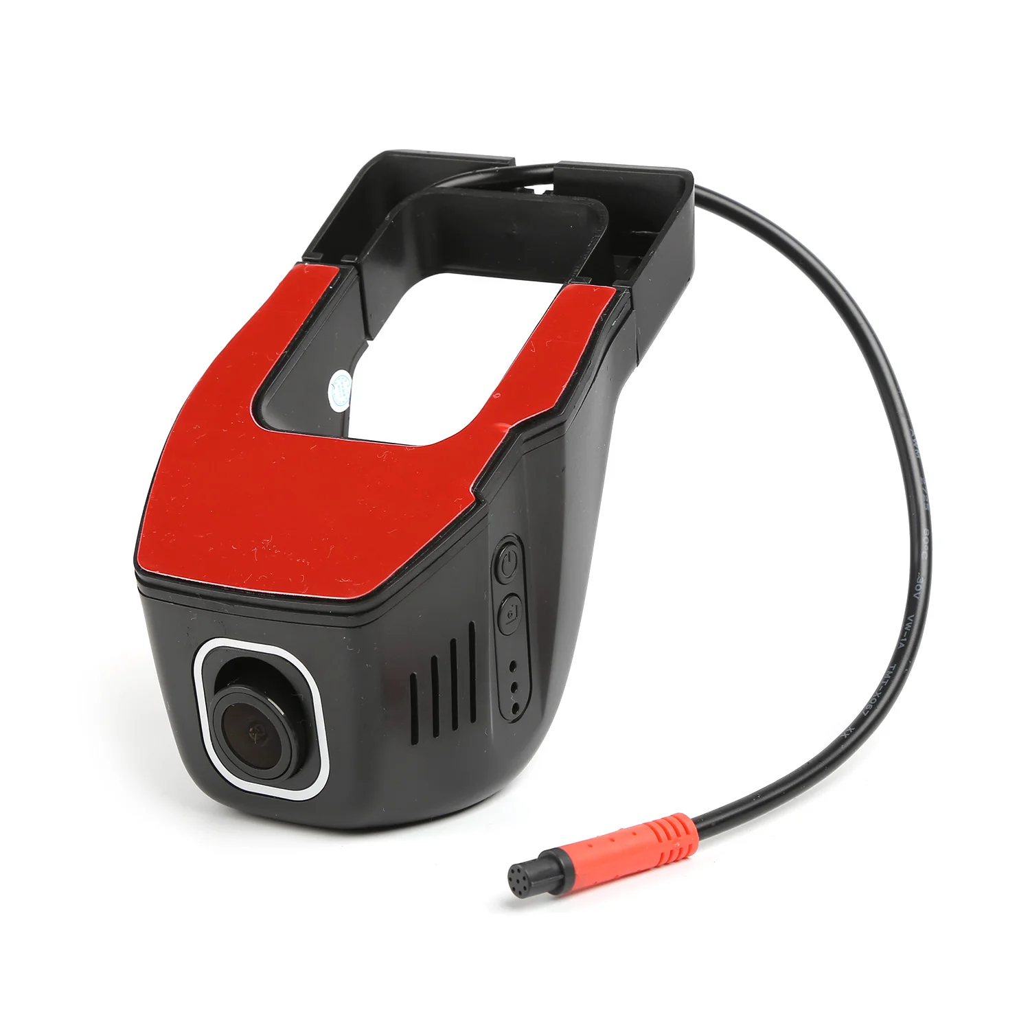 Single lens wide angle car hard disk video recorder 1080P loop video car black box