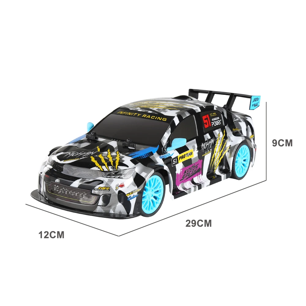 Полнофункциональный гоночный автомобиль масштаб 1:16 2 4G R/c игрушечный с дистанционным управлением f1 модель автомобиля 9 км/ч фарой для детей