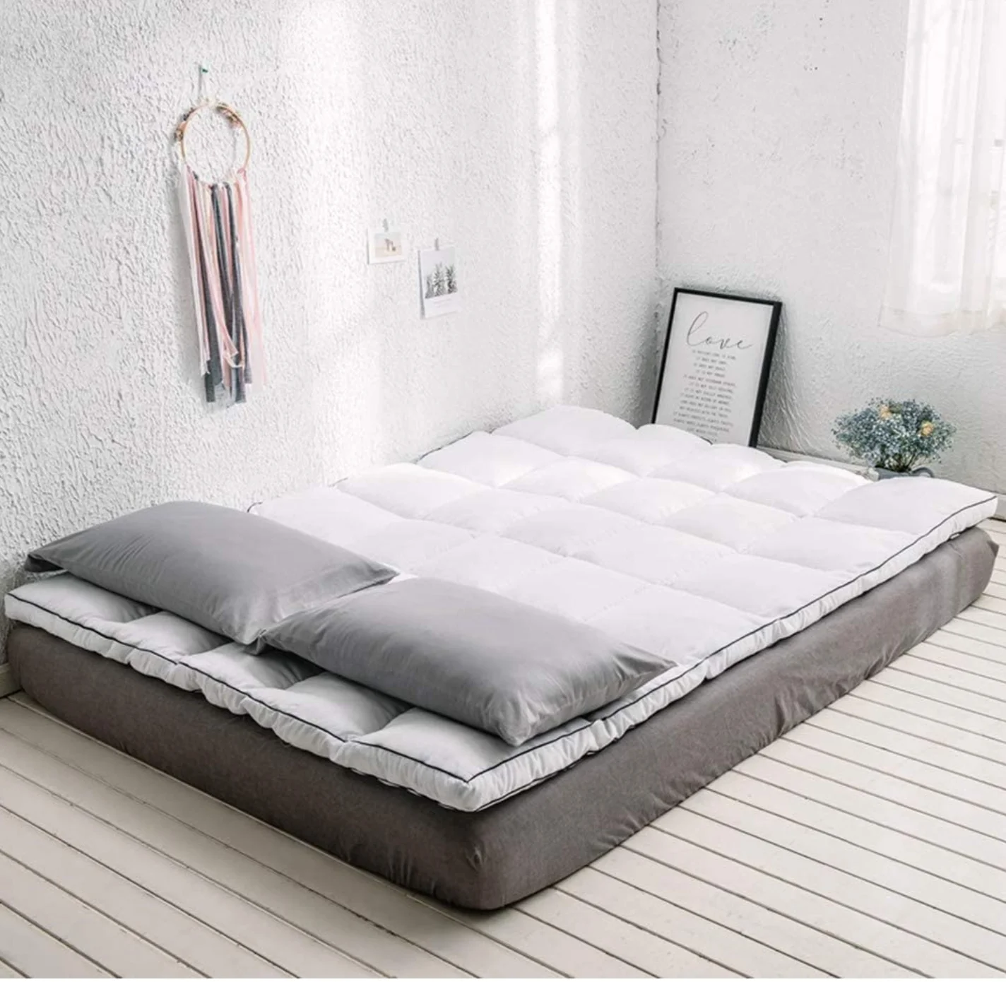 
Thickened Soft Non-Slip Folding Japanese Floor Tatami mat Portable Camping Material Camping Mattress for Children Sofa Bed Cot 