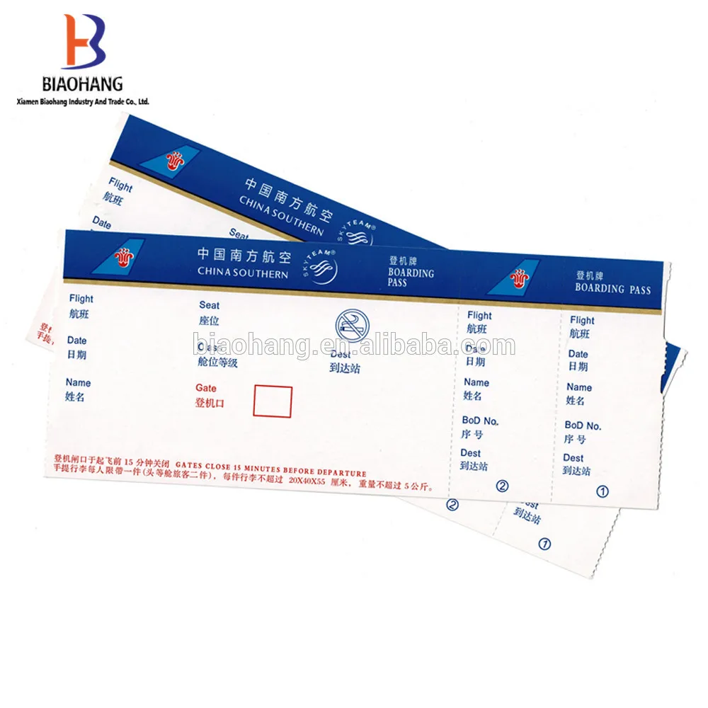 
Thermal /bond /art Paper Card,Airline Boarding Pass,Entrance Ticket,Clothing Hang Tag 