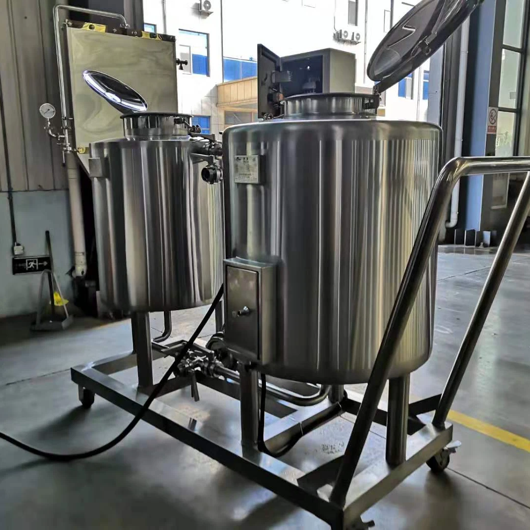 Automatic CIP Cleaning System Washing Machine 50l 100l 1000l Stainless Steel beer brewery CIP cleaning tank In brewing System