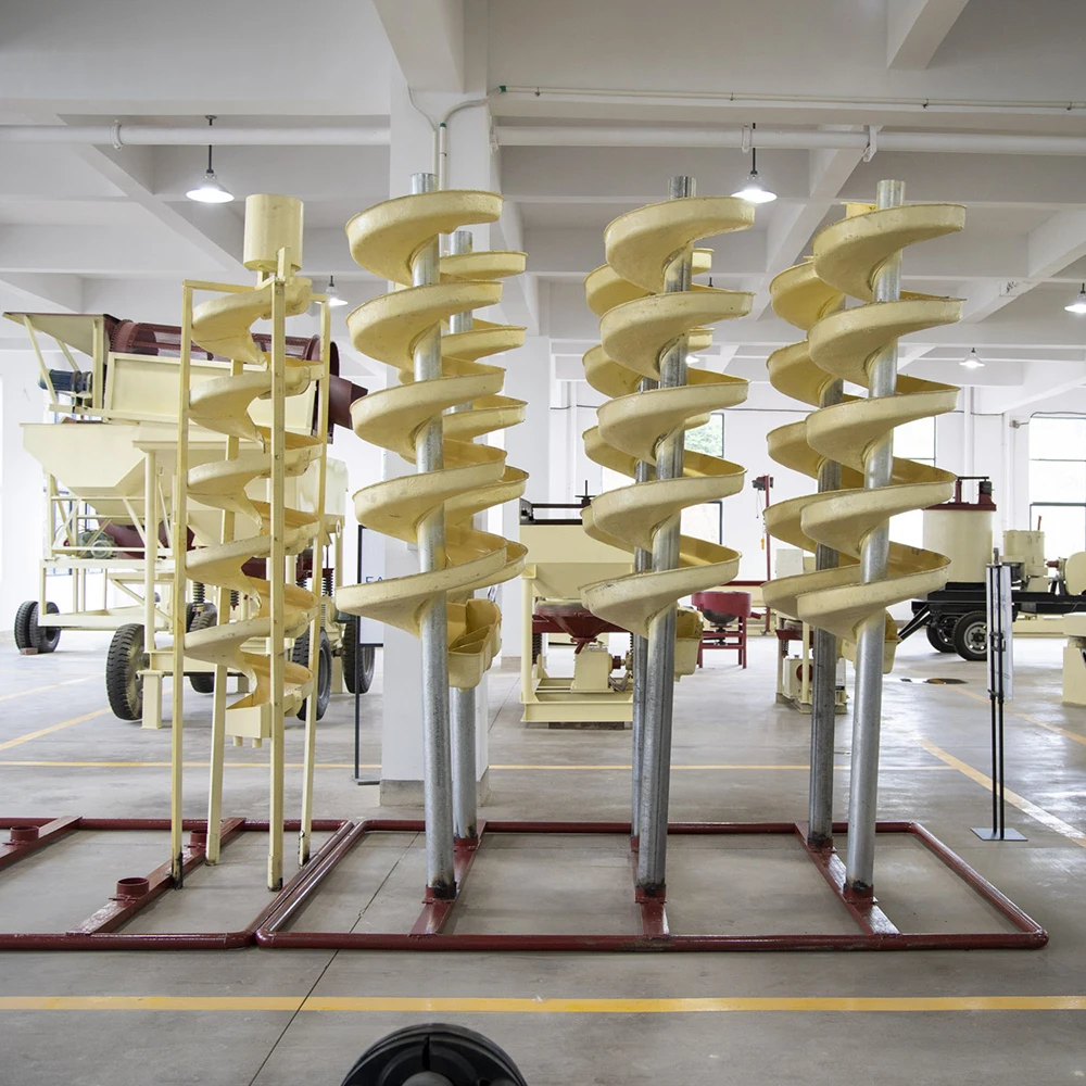 Chrome Mineral Gravity Method Mining Concentrator Zircon Sand Spiral Chute