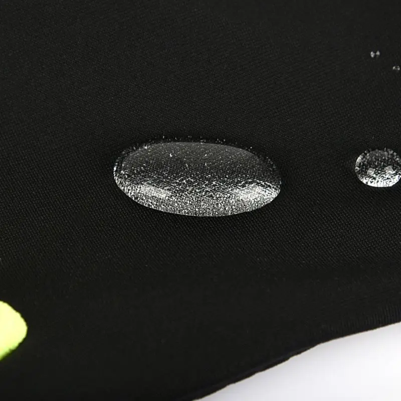 Custom Running Gloves Waterproof Cycling With Fluorescent Color Lightweight Knitted Running Gloves Touch Screen