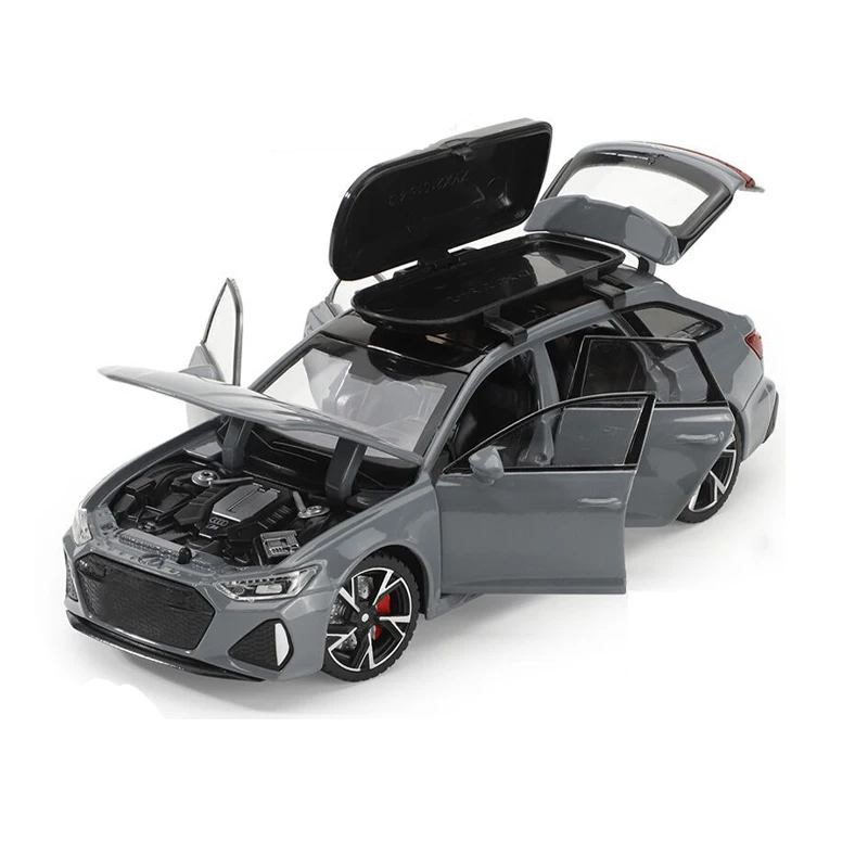 QS Popular Kids 1:32 Scale Alloy Die Cast Model Car Toys 3 Colors Metal Opening Door Simulation Vehicle Toys For Children Gift