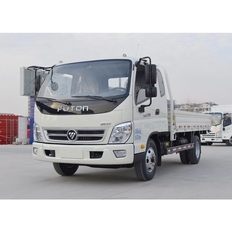 Mini Cargo Truck Foton 4-7T Light Truck OLLIN TX Left Rudder Foton Diesel  Light Cargo Truck