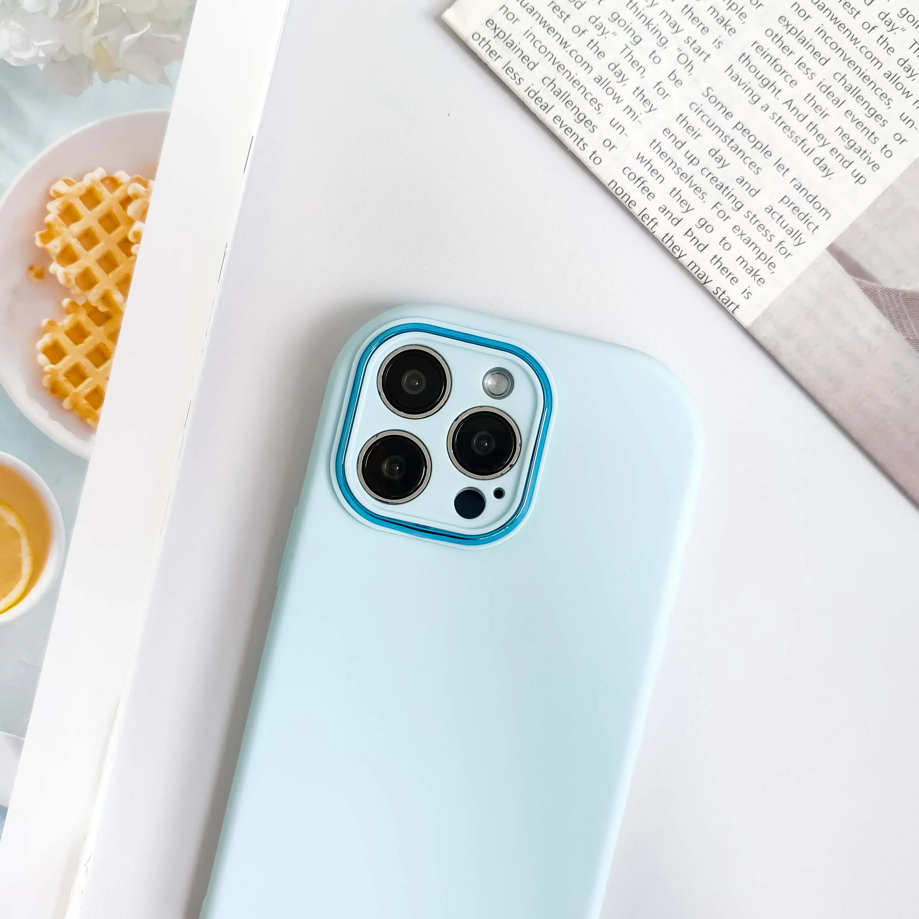 Beautiful Macaron color Full lens camera protector Premium hybrid high quality phone Case for Iphone 16 pro max 15 pro 14