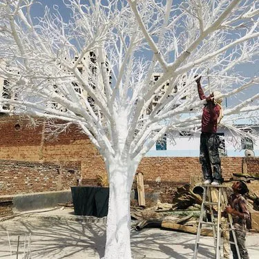 factory price high quality artificial white dry tree branch wedding decoration trees for sale