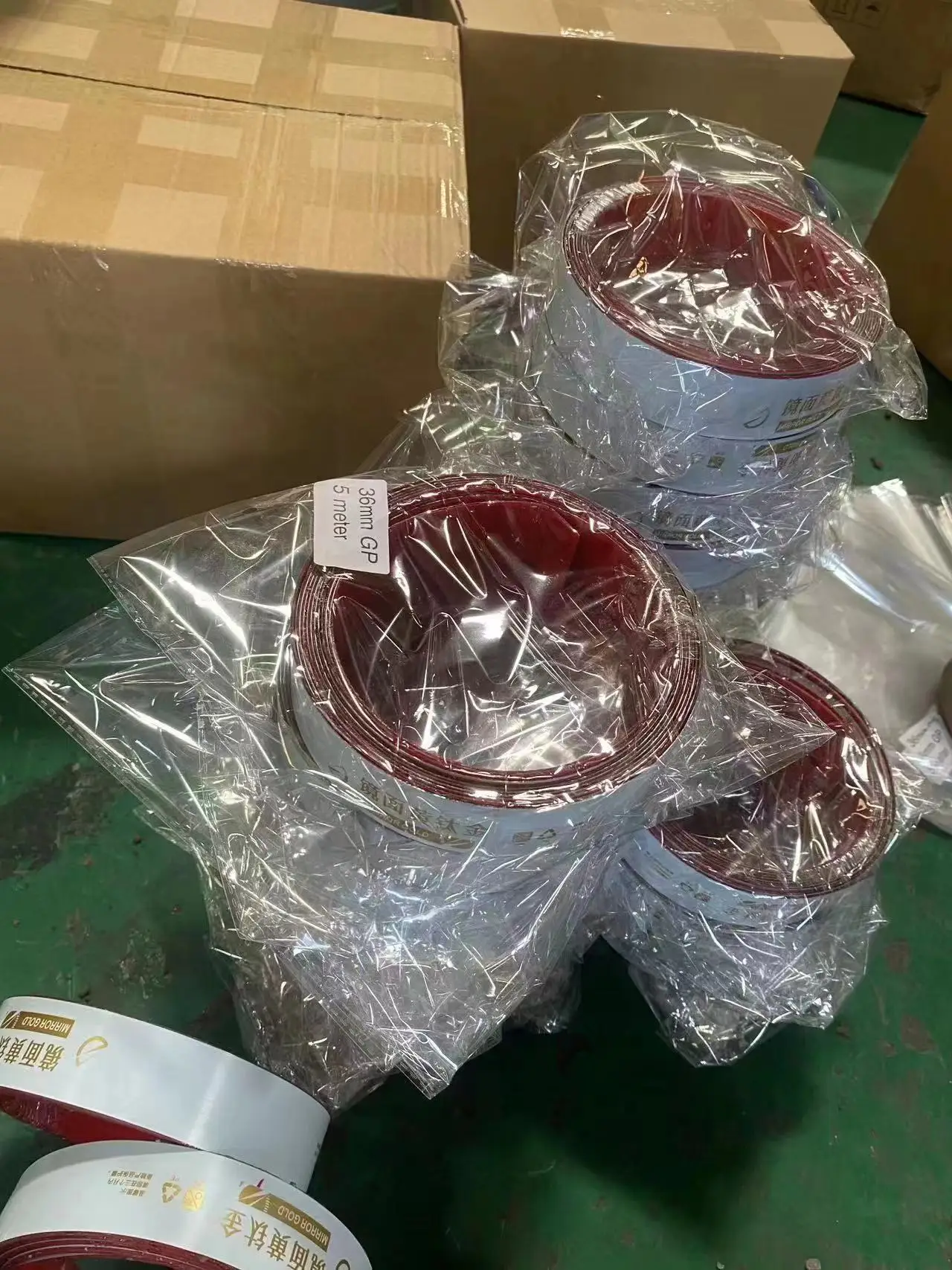 easy to install 25mm titanium alloy Self adhesive roll strip 6cm decoration flat strip for tile trim