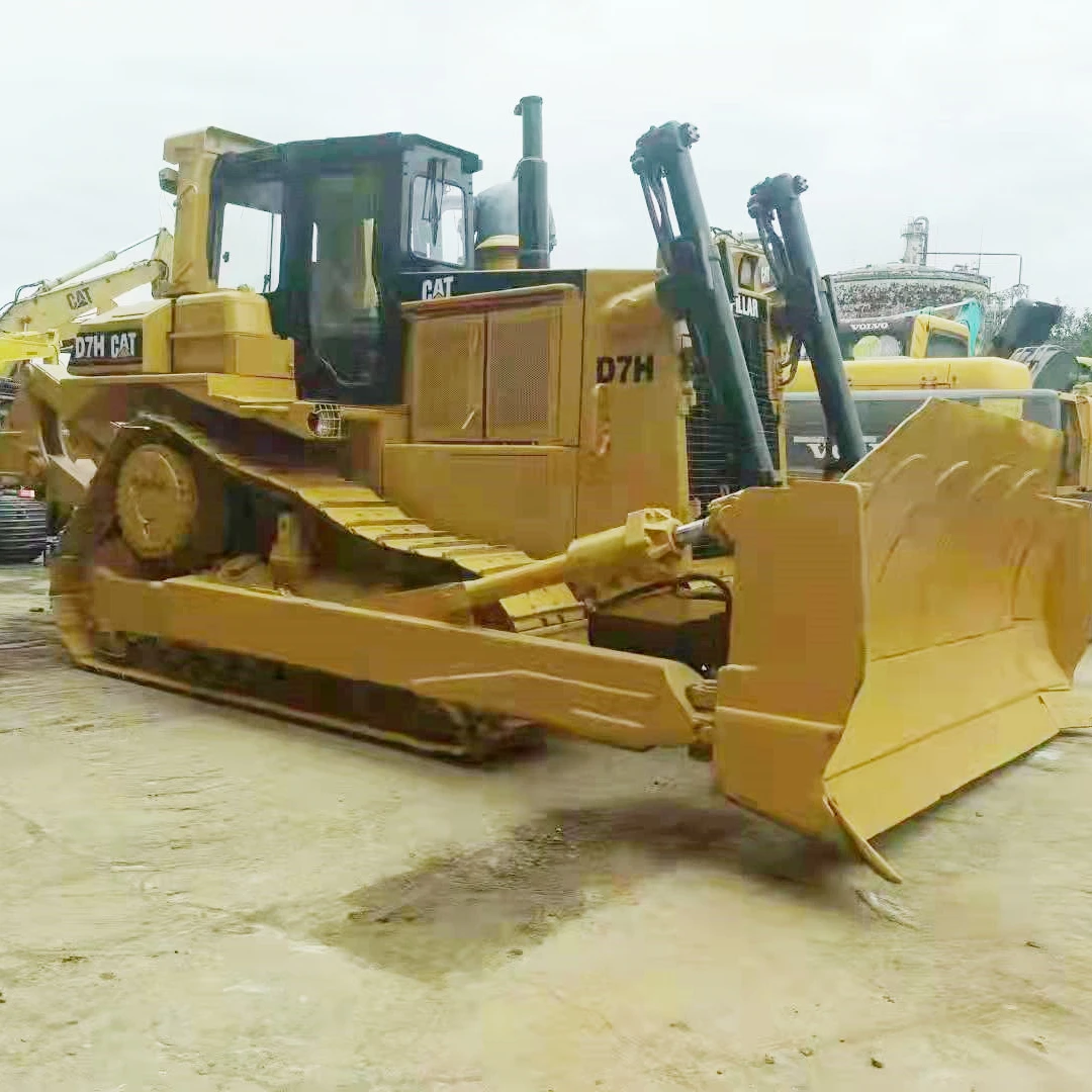 Б/у гусеничный бульдозер Caterpillar D7H, оригинальный бульдозер CAT D7H, б/у бульдозер CAT D7R D7G D7H D7, бульдозеры для продажи