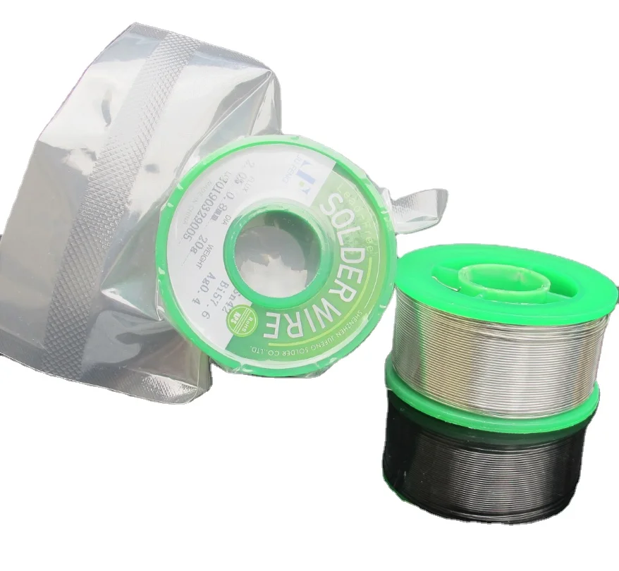 Jufeng Leaded Free Low Temperature Solder Wire  Sn42Bi58 solid and with flux