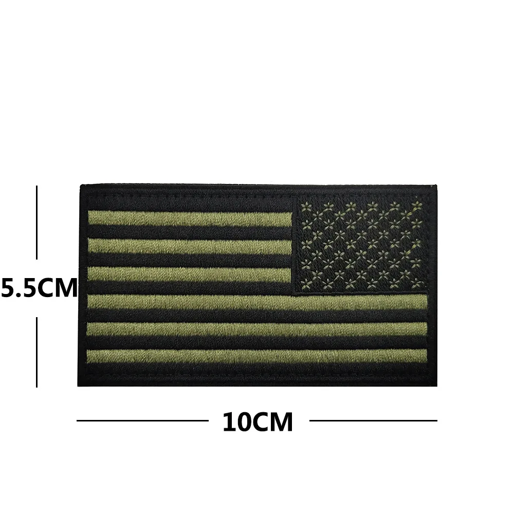 Nasa Space X Falcon 9 Astronaut Dragon Mission Embroidered Identification Morale Patches with Hook Loop Fastener