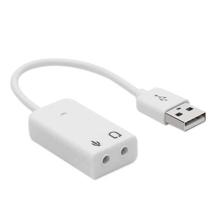 external virtual 7.1/71 usb sound card audio interface adapter