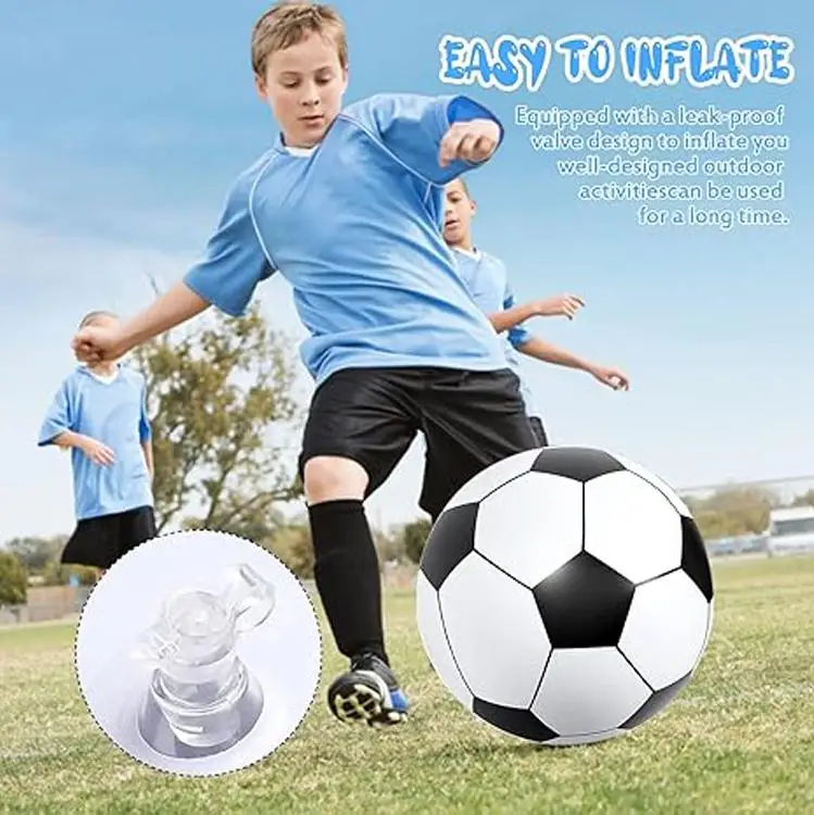 Outdoor Toy balls,Inflatable Football Kids Sports Beach Ball,2023 Hot Sale PVC/TPU Inflatable Beach football ball
