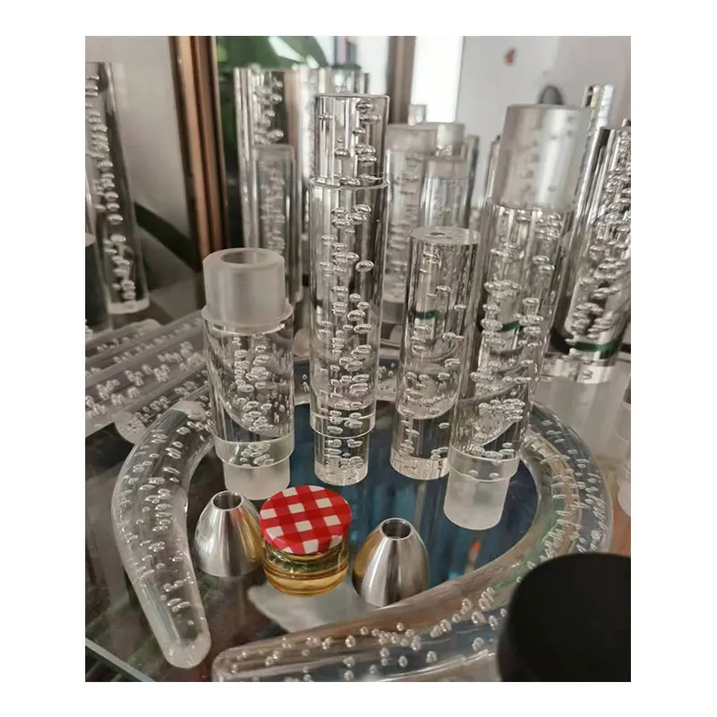 Заводская поставка пузырьковый акриловый ПММА пластиковый стержень/стержень под заказ светодиодный светильник стержень