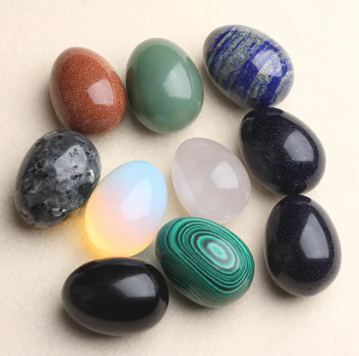 Поставка с завода, натуральные нефритовые яйца, хрустальные женские яйца Yoni, массажный набор для женщин