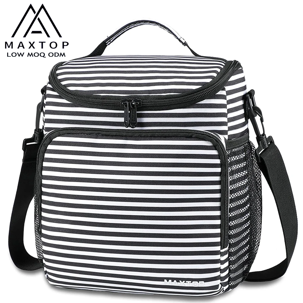 Latest designer fashion wholesale sublimation insulated cooler bag paper thermal lunch bags for women 2022 new designer