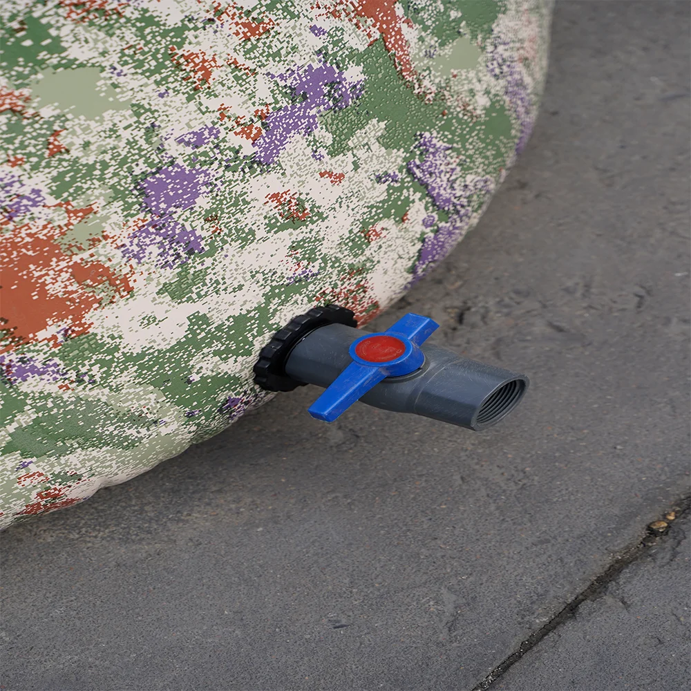 2000L Foldable And Customizable Hot Selling Conical Soft Water Storage Tank Suitable For Irrigation And Water Storage