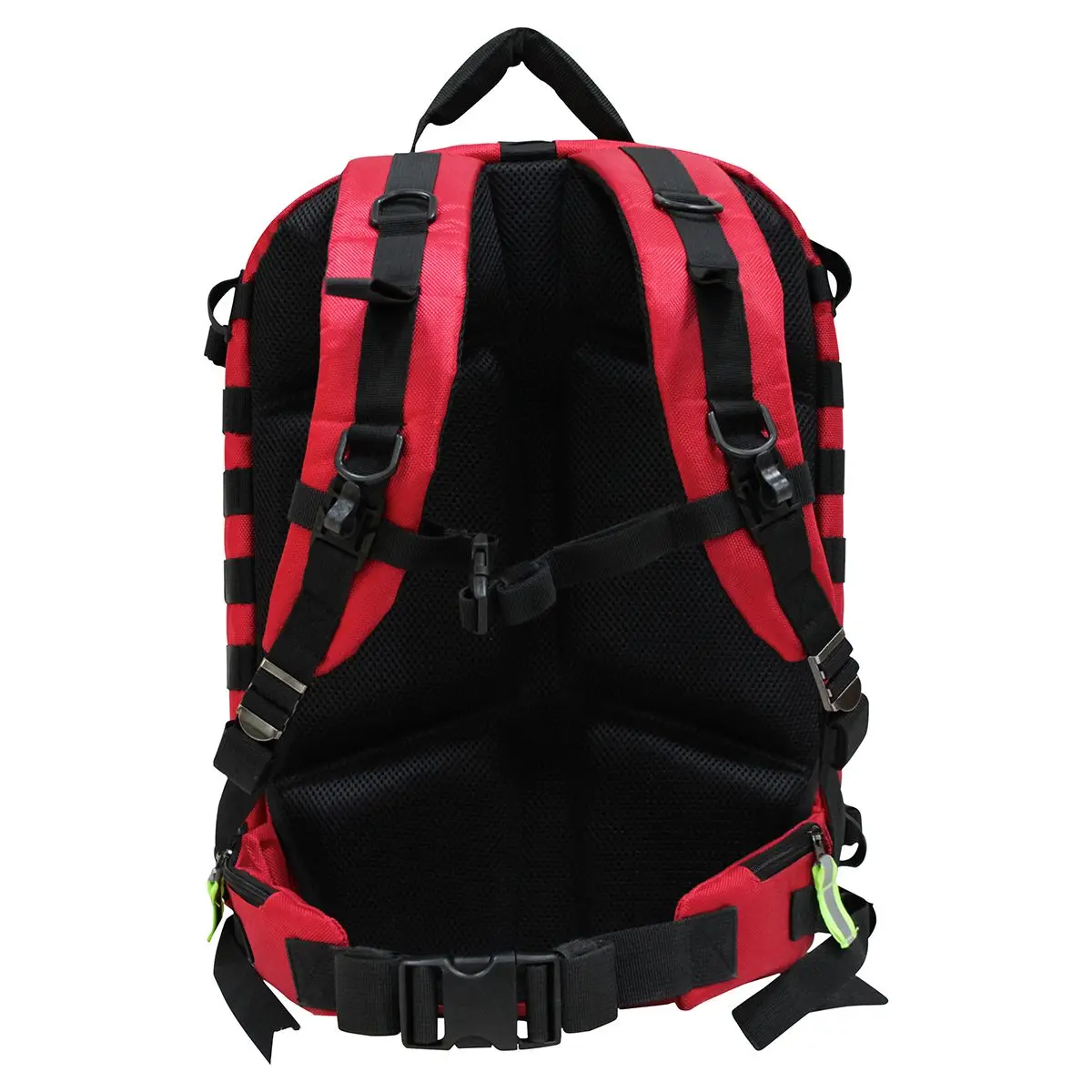 Medium Capacity EMS Backpack for Basic Life Support Survival First Aid Kit with Reflective Strap Medical Rescue Bag