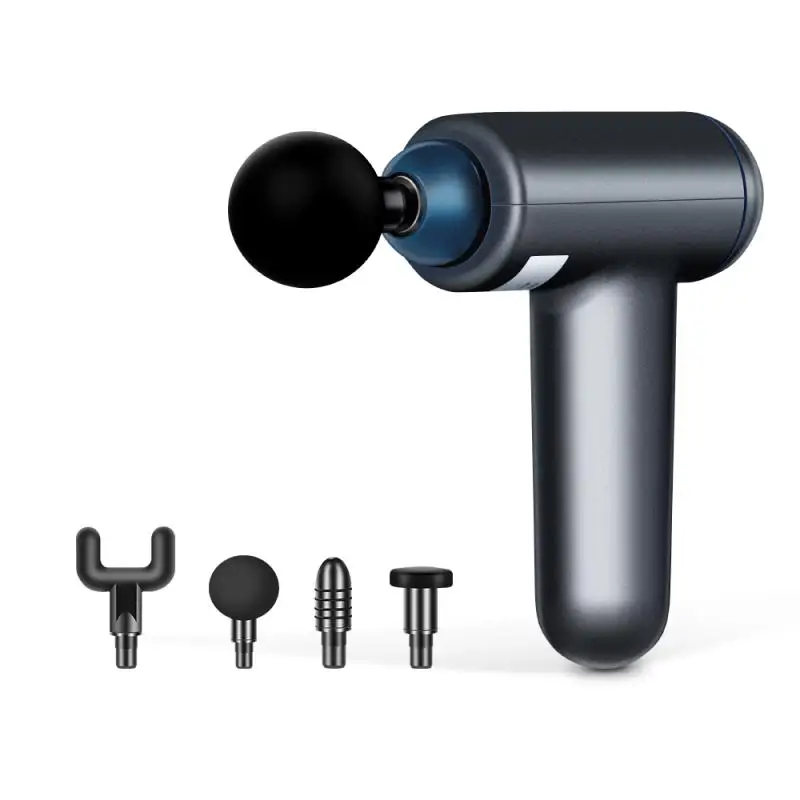 2021 маленький карманный фитнес-терапия для тела, Беспроводной Ручной Ударный массажный мини-пистолет для мышц