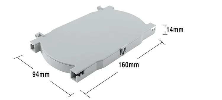 12 core 24 core splice cassette module fiber optic cable splice tray