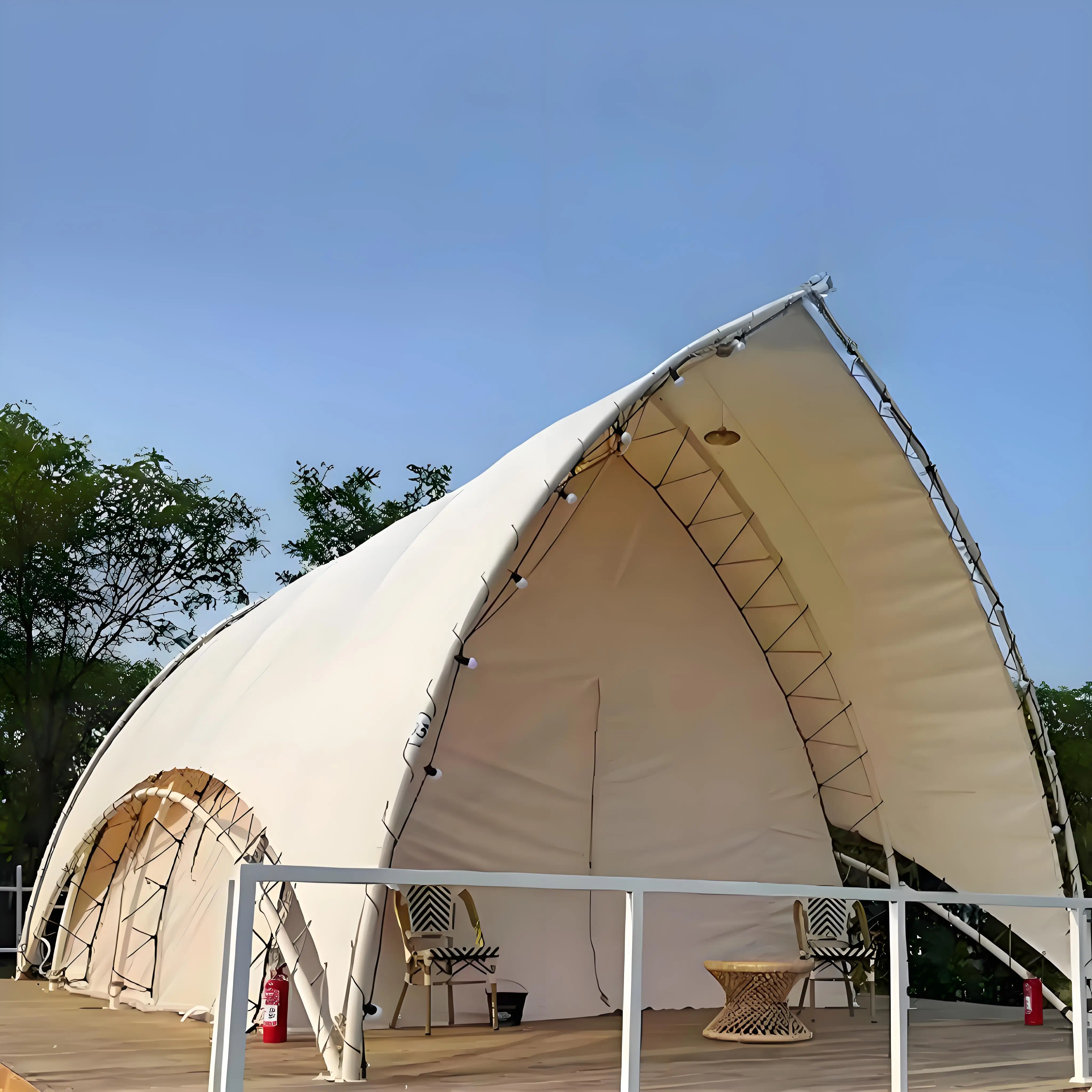 Outdoor Campsite Sailing Tent Wild Luxury Tourism Large Space Holiday Scenic SpotHotel