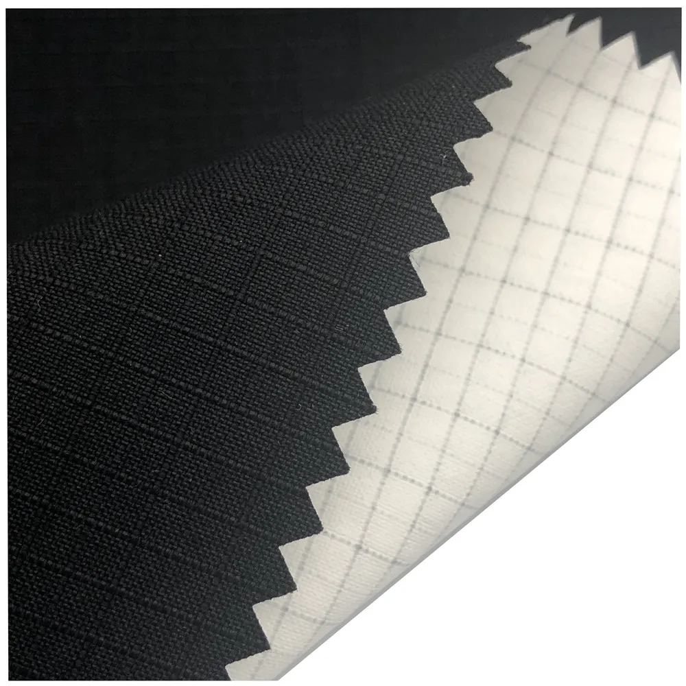 Ткань Оксфорд Taslon 2021 с дышащим молочным полиуретановым покрытием 3000/3000 мм для уличных курток