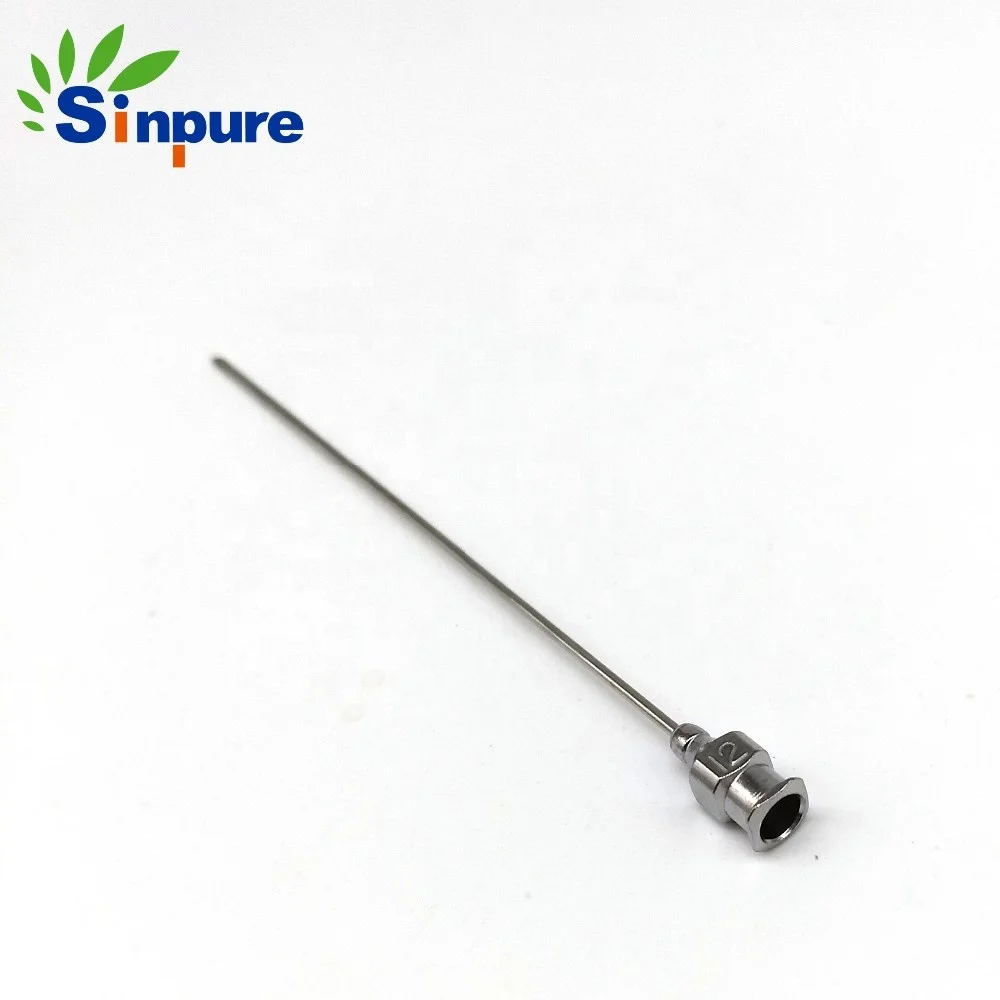 
Custom Medical Stainless Steel Veterinary Needle Luer Lock 16g Needle 
