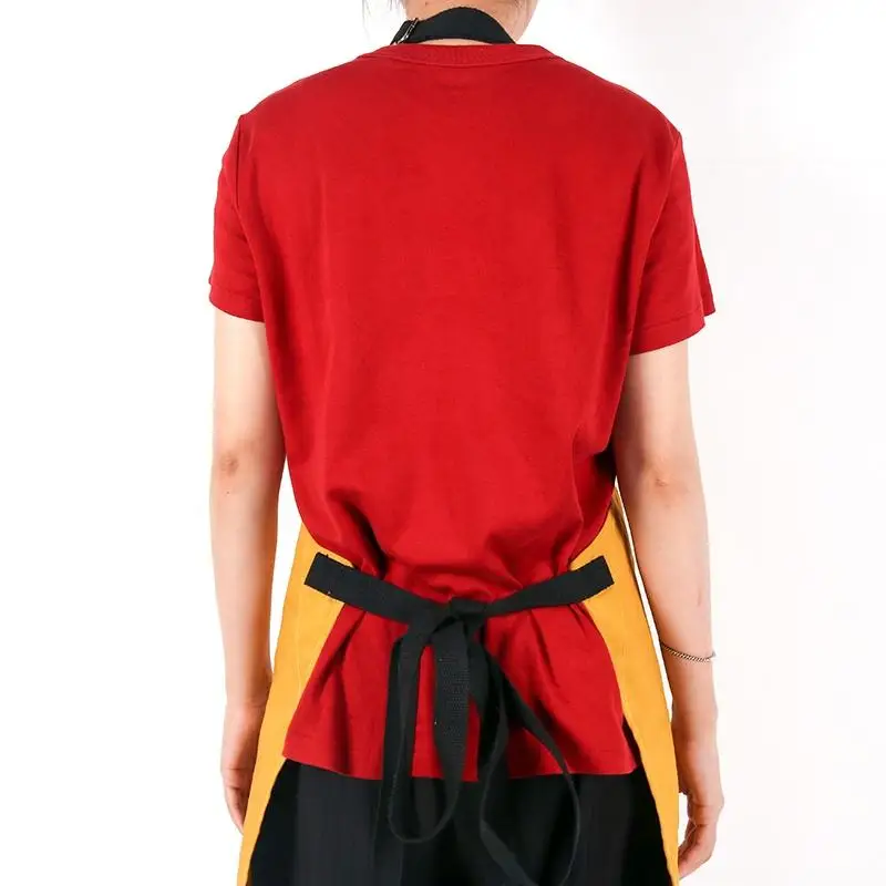 Custom Eco-Friendly Recycled RPET Cotton Restaurant Cooking Kitchen Uniform Apron