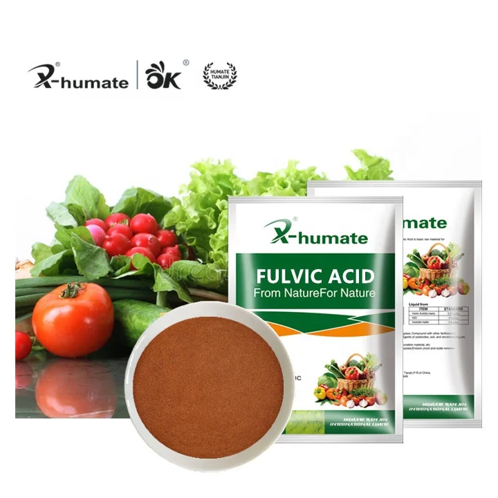 
X-humate organic fertilizer humic acid wholesale bio fulvic acid fertilizer 