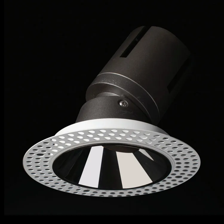 2024 New Trend Rimless Spotlight Narrow Light Beam Angle Frameless Downlight 9-40W Wall Washer Spot Light For Hotel