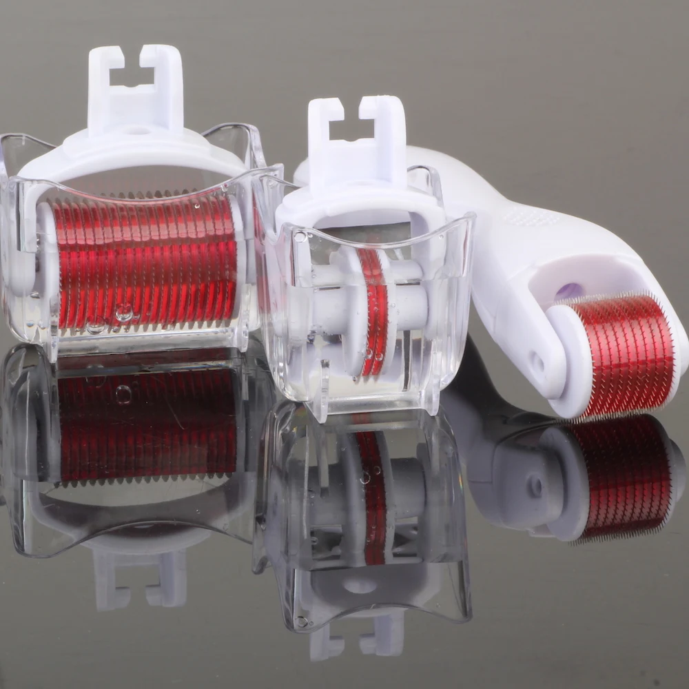 
Free shipping 3 IN 1 Micro Needle Derma Roller Meso Roller For Acne Acar Freckle 180+600+1200 