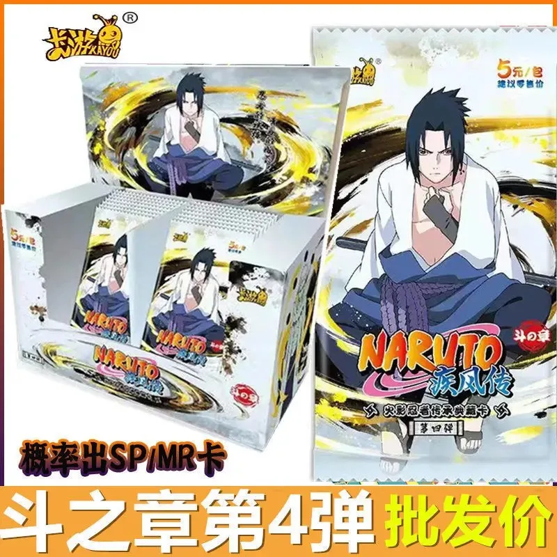 Оптовая продажа 48 коробок карточка для карточек нарутоков коллекция Kyou Shippuden Chapter Star Hokage Card