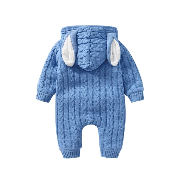 
Boutique Baby Longsleeve Rompers knit Cotton Toddler Clothing Romper 