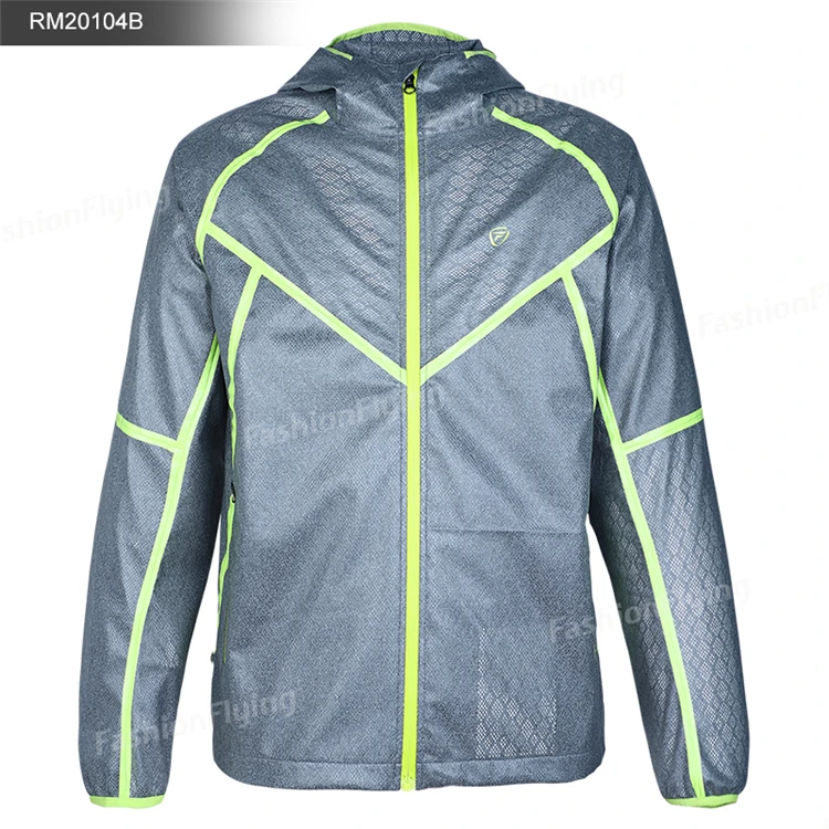 Outdoor Functional Waterproof Fashion Men Windbreaker Coats Windbreaker Custom Logo Rain Coat