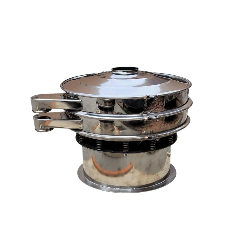 Manufacturer Direct Sale Assistant Classifier Round Vibrating Screen Machine For Coffee Bean