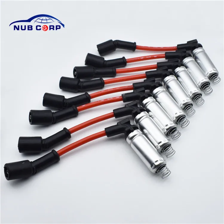 19351593  Ignition Spark Plug Wires For GM V8 05-08 Corvette SSR GTO Silverado Tahoe