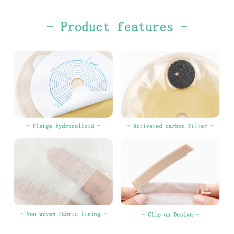 Colostomy Care Supplies Waterproof Ostomy Bags Colostomy pouch