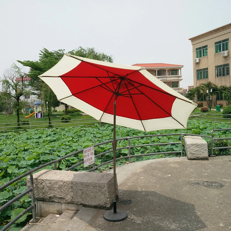 Advertising 8 Ribs Garden Beach Outdoor Sun Protection Umbrella Patio Parasol