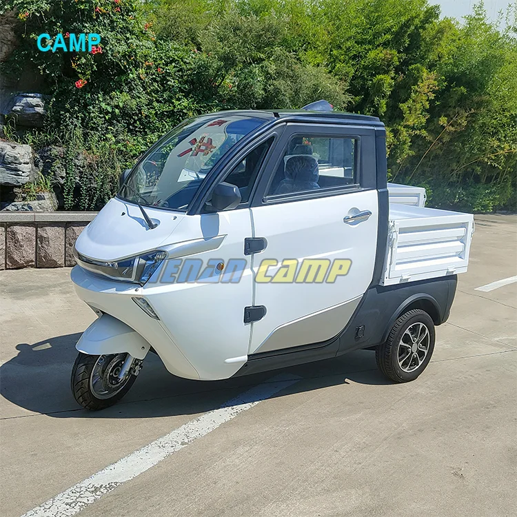 3 Wheel Truck Electric Enclosed Cheap Mini Scooter Car Tricycles For Adults With Cabin