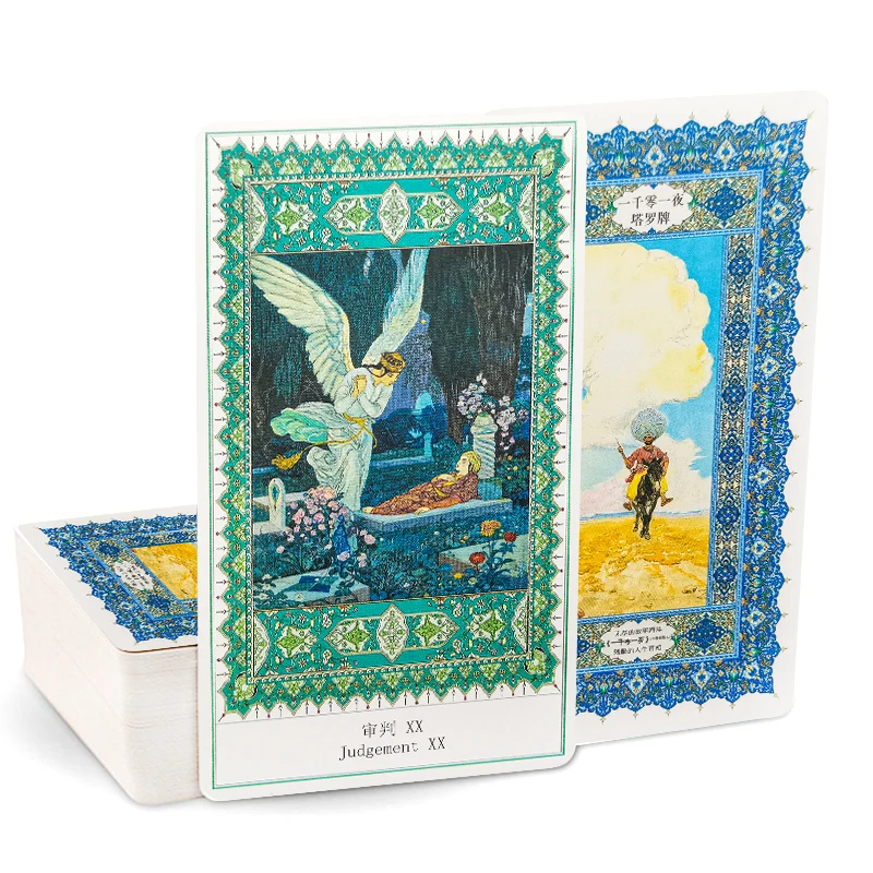 Custom Printed Oracle and Tarot Cards with Book