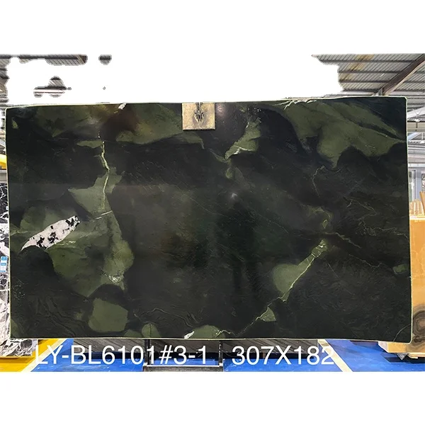 Dark Green 2cm  Avocatus Quartzite For Kitchen Counter Top Wall Tiles