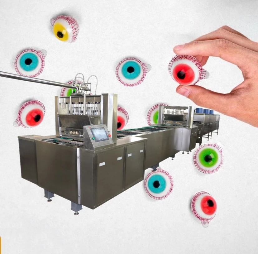 Factory price small jelly filling gummy eyeball making machine for candy making
