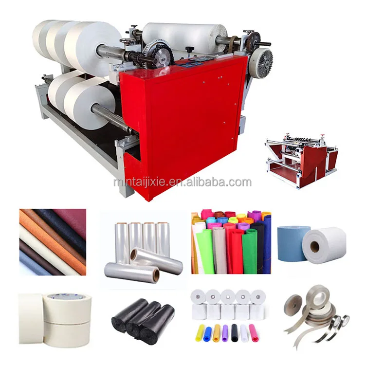 Automatic polyester film slitting machine Paper Roll Slitting Machine Paper Slitting Rewinding Machine