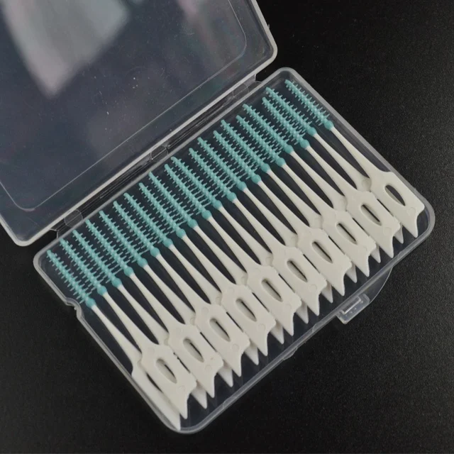 dental care flat plastic toothpicks