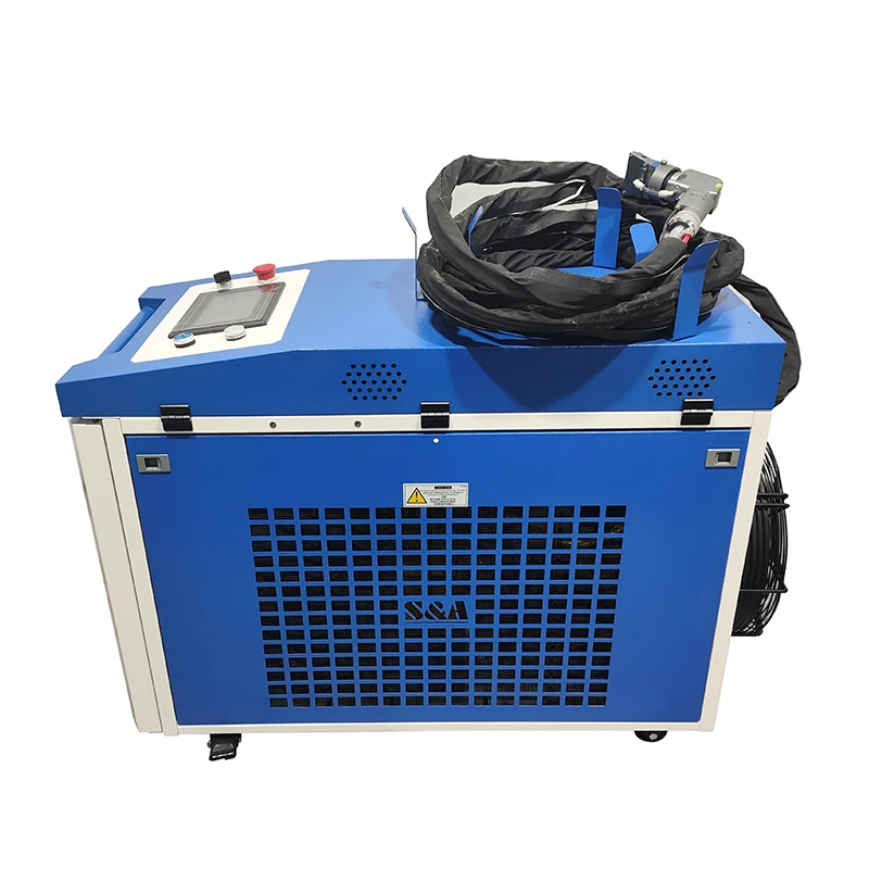 ZIXU Wholesale Automatic Handheld Grafity Cleaning for Manufacturing Plants Small Laser Cleaning Machine