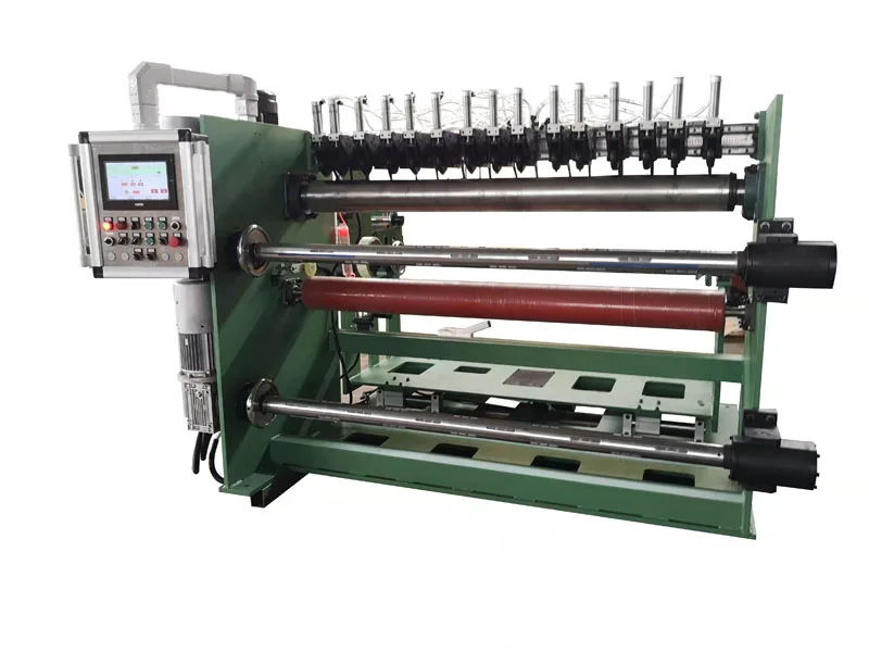 higher quality Abrasive cloth  roll slitting machine